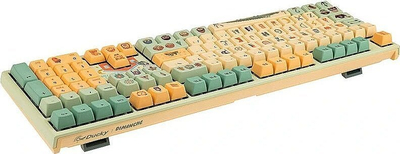 Tastierë mekanike Ducky One 2 Pro Peter Pan Dimanche Limited Edition, Iris V2 EC, USB‑C, shumëngjyrëshe