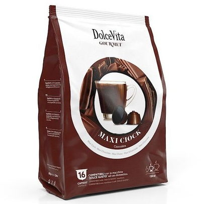 Dolce Vita Hot Chocolate, përzierje kompatibile me Nescafè® Dolce Gusto® (16 kapsula)