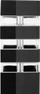 Shtyllë drite kopshti Ecolight Garden Fixture Post, 40 cm, GU10, e zezë