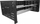 Set montimi DIN rail Delock 4U, për raft 19", metal, i zi