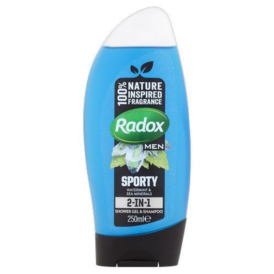 Xhel dushi Radox Men Feel Sporty 2në1, 250 ml