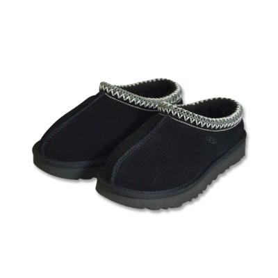 Pantofla për gra UGG Tasman, shollë e trashë, të zeza