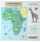 Puzzle edukativ Mama Maluje Africa, 120 pjesë, hartë e Afrikës, shumëngjyrësh