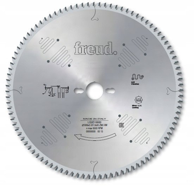 Teh sharre Freud F03FS07437, Ø350mm, 108 dhëmbë, për panele të veshura