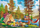 Puzzle Trefl Summertime Relax, 2x500 copa, 48x34cm, shumëngjyrësh