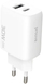 Karikues muri Proove Silicone Power 2, 30W, USB C edhe USB, i bardhë