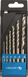Set stërvinash Hogert Technik HT6D186, 6 copë, diametër deri 8mm, HSS