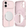 Maskë telefoni Tech-Protect Silicone MagSafe për iPhone 17, silikon rozë