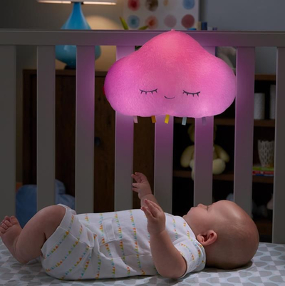 Qetësues për gjumë për fëmijë Fisher Price Sleepy (GJD44), e bardhë, me muzikë