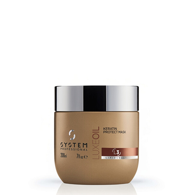 Maskë flokësh System Professional LipidCode LuxeOil L3, ushqyese, për të gjitha llojet e flokëve