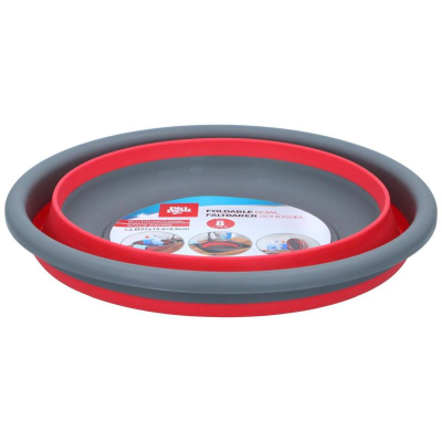 Legen palosës Dirt Devil, 8L, diametër 37 cm, gri me të kuqe