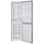Frigorifer kongelues MPM 248 FF 58, inox, klasa energjike G, argjendtë