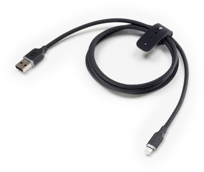 Kabllo karikues Mophie Charge Stream, Lightning në USB A, 1m, e zezë