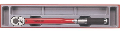 Çelës momenti Teng Tools 1/4", 5–25Nm, 277mm, metalik