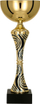 Kupë sportive Victoria Sport Metal Cup, 41cm, metal, ari e zezë
