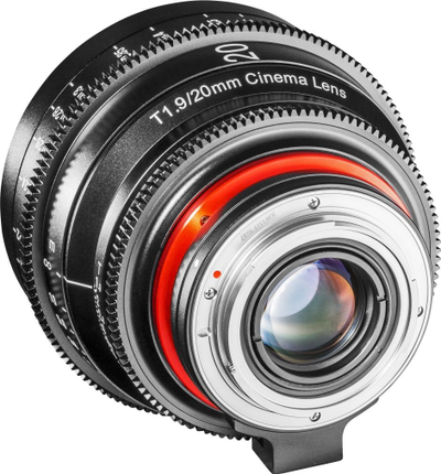 Objektiv kinemaje XEEN 20mm T1.9, Canon EF, Full Frame, i zi