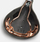 Selino biçiklete Brooks B17 Special Short, lëkurë, shina çeliku, e zezë