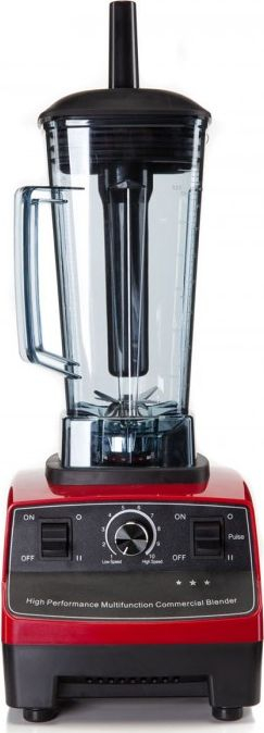 Blender me gotë Zyle Cocktail ZY818BL, profesional, shumëshpejtësi, i kuq e zi