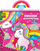 Liber ngjyrosjeje SES Creative 111 Unicorn, 15 faqe, 40 ngjitëse me shkëlqim, shumëngjyrësh