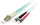 Kabllo patchcord Equip me fibër optike (255213), LC - ST, Multimode Duplex, OM3, 3 m, bruz