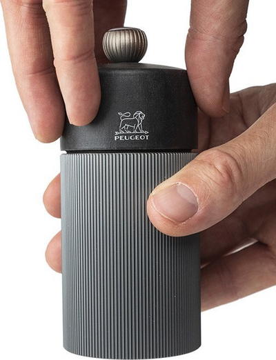 Mulli për piper Peugeot Line, alumini natyral, 5"