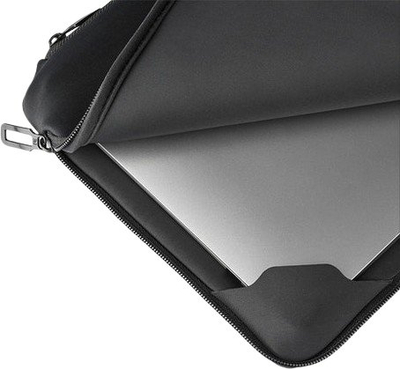 Mbështjellës laptopi Tucano Doppio BFDOP1314, 13" 14", i zi