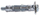 Set anker çeliku Steel Anchor M5x60 D9 L13-16, 4 copë