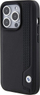 Kuti mbrojtëse BMW BMHCP15X22RBDK për iPhone 15 Pro Max, lëkurë eco, e zezë