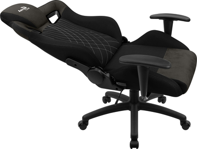 Karrige lojërash Aerocool EARL AeroSuede, e zezë