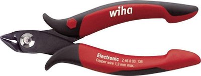 Prenëse elektronike Wiha 26833, 130mm, për prerje teli, e kuqe me të zezë