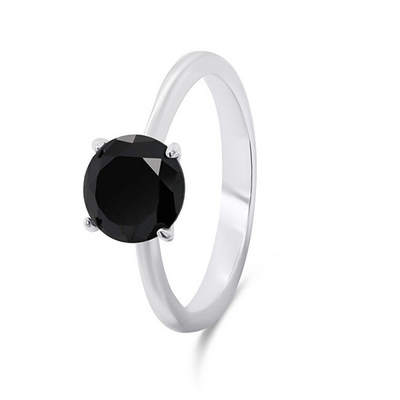 Unazë Brilio Silver Timeless RI057WBC, argjend 925, zirkon i zi