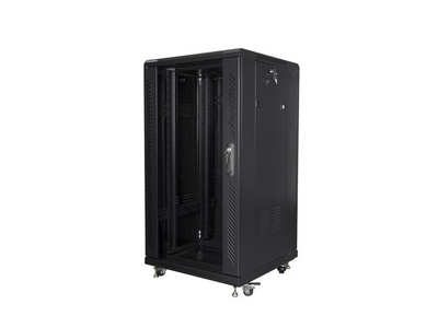 Kabinet rack Lanberg FF01-6622-12B, 22U, i zi