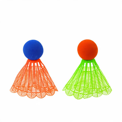 Set raketash badminton pa markë, 2 raketa, 2 flutura me top sfungjeri, shumëngjyrësh