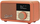 Radio portative Roberts Revival Petite 2, Bluetooth, pa tela, portokalli