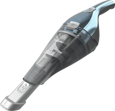 Fshesë dore pa kabllo Black&amp;Decker NVC220WBC-QW, bazë karikimi, kontejner pa qese, e bardhë