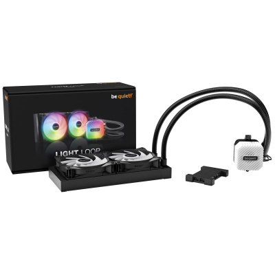 Ftohës uji CPU Be Quiet Light Loop 240, 240mm, ARGB, i zi