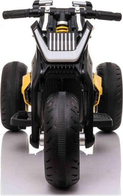 Moto elektrike për kalamaj Future Motor Yellow, 12V, dy motorë, e verdhë