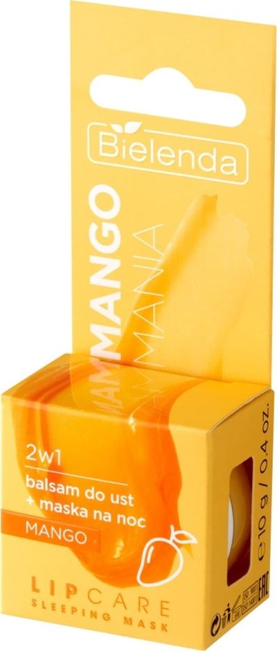 Balsam buzësh Bielenda Lip Care Sleeping Mask Mango Mania, 2 në 1, 10 g, mango