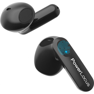 Dëgjuese PowerLocus Vibe, true wireless, Bluetooth, të zeza