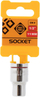 Çelës dops Forte Tools 1/2", 11 mm, çelik, argjendtë