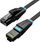 Kabllo rrjeti Vention Flat Cat.6 UTP, 40m, RJ45, e zezë