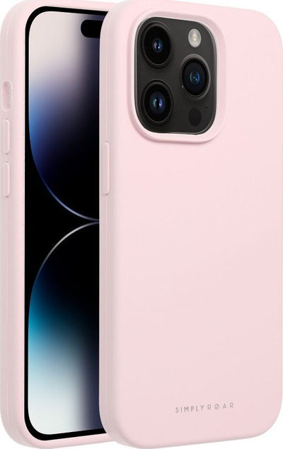 Mbulesë telefoni Roar Cloud Skin për iPhone 14 Pro, silikon, rozë e ndezur