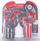 Set pistoletë pneumatike Proline, 5 copë