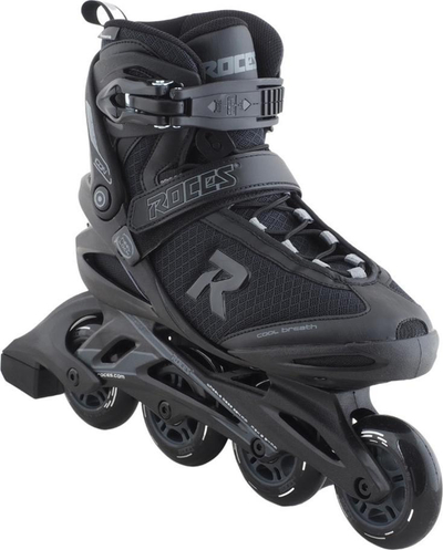 Patina inline Roces Icon M 400821 03, rrota 80 mm 82A, ABEC 5, të zeza