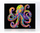 Set pikturë me gurë Diamond Dotz Neon Octopus, DIY, shumëngjyrësh