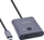 Ndërprës USB-C InLine, dykahësh, 10Gb/s, 100W, gri