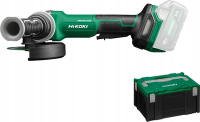 Brushe me aku Hikoki G1813DF W2Z, 18V, 125mm, jeshile