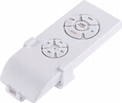 Ventilator tavani Beliani Logan me dritë LED dhe me telekomandë, i bardhë