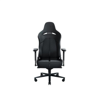 Karrige gaming Razer Enki, lëkurë sintetike, shtrihet deri 152°, e zezë