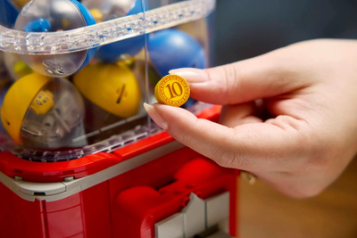 Set LEGO Ideas Bubble Gumball Machine, me minifigurë